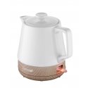 Concept RK0060 electric kettle 1 L 1200 W White, Wood Concept RK0060 electric kettle 1 L 1200 W White, Wood