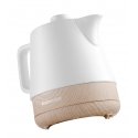 Concept RK0060 electric kettle 1 L 1200 W White, Wood Concept RK0060 electric kettle 1 L 1200 W White, Wood