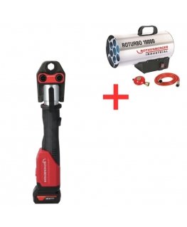 ROTHENBERGER Romax 4000 Battery Press Set M15, 22, 28mm 4Ah AMPShare