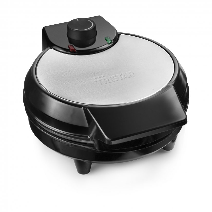 Tristar WF-1160 vaflinė 5 vafliai 700 W Juoda, Nerūdijančiojo plieno
