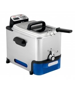 Tefal Oleoclean Pro Inox & Design FR8040 Одиночный 3,5 L 2300 W Черный, Нержавеющая сталь
