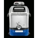 Tefal Oleoclean Pro Inox & Design FR8040 Single 3.5 L 2300 W Black, Stainless steel