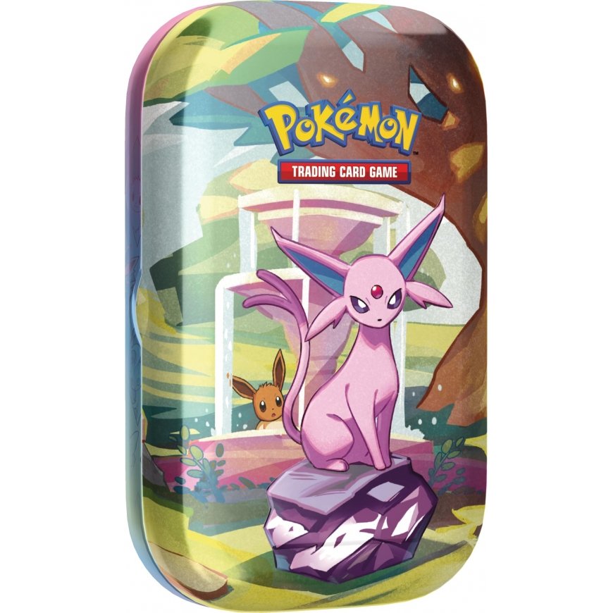 The Pokemon TCG - Scarlet & Violet - Prismatic Evolutions Mini Tin Espeon
