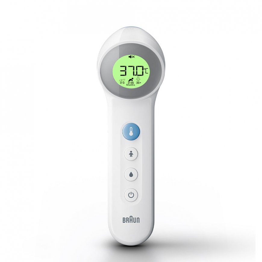 Braun BNT400 Attālinātā temperatūras nolasīšana Balts