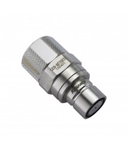 Koolance QD3 No-Spill Suora Urosliitin 13/10mm - hopea