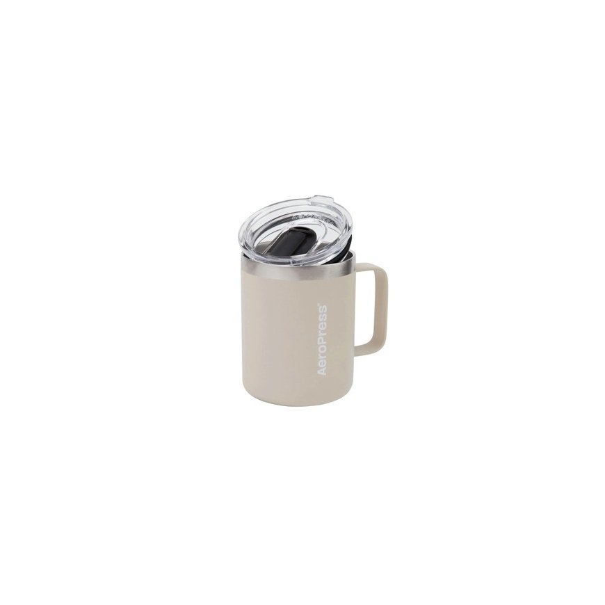 AeroPress - Kelionių kavos puodelis Kreminis 350ml
