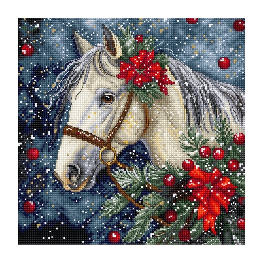 Letistitch krustpieredzes izšūšanas komplekts "Ziemas