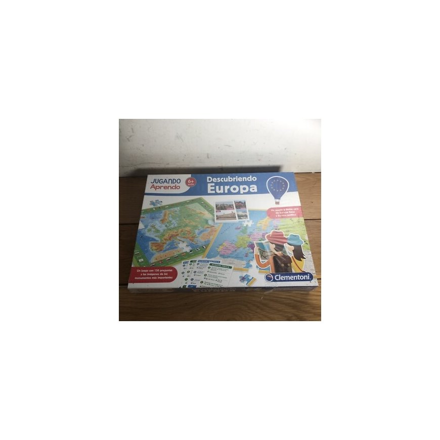 Clementoni Geo Map Atklāj Eiropu spāniski – 2