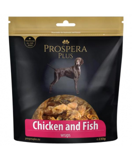 Gardums suņiem – Prospera Plus Fish Wrapped by Chicken, 230 g