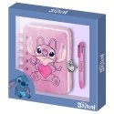 Karactermania Disney Stitch - päiväkirja pehmolelu + kynä Karactermania Disney Stitch - päiväkirja pehmolelu + kynä