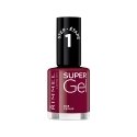 Rimmel Super Gel nagu laka 12 ml Bordo Rimmel Super Gel nagu laka 12 ml Bordo