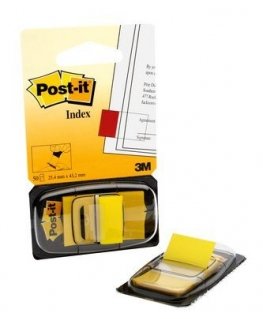 3M I680-5 self-adhesive label Rectangle Removable Yellow 50 pc(s)