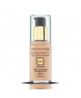 Max Factor Facefinity All Day Flawless 3 in 1 30 ml Pumppudel Vedelik Natural 050