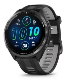 Garmin Forerunner 965 3,56 cm (1.4") AMOLED 47 mm Цифровой 454 x 454 пикселей Сенсорный экран Черный