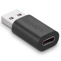Lindy 41904 kabeļu spraudņu pāreja USB 3.2 Type A USB 3.2 Type C Melns Lindy 41904 kabeļu spraudņu pāreja USB 3.2 Type A USB 3.2 Type C Melns