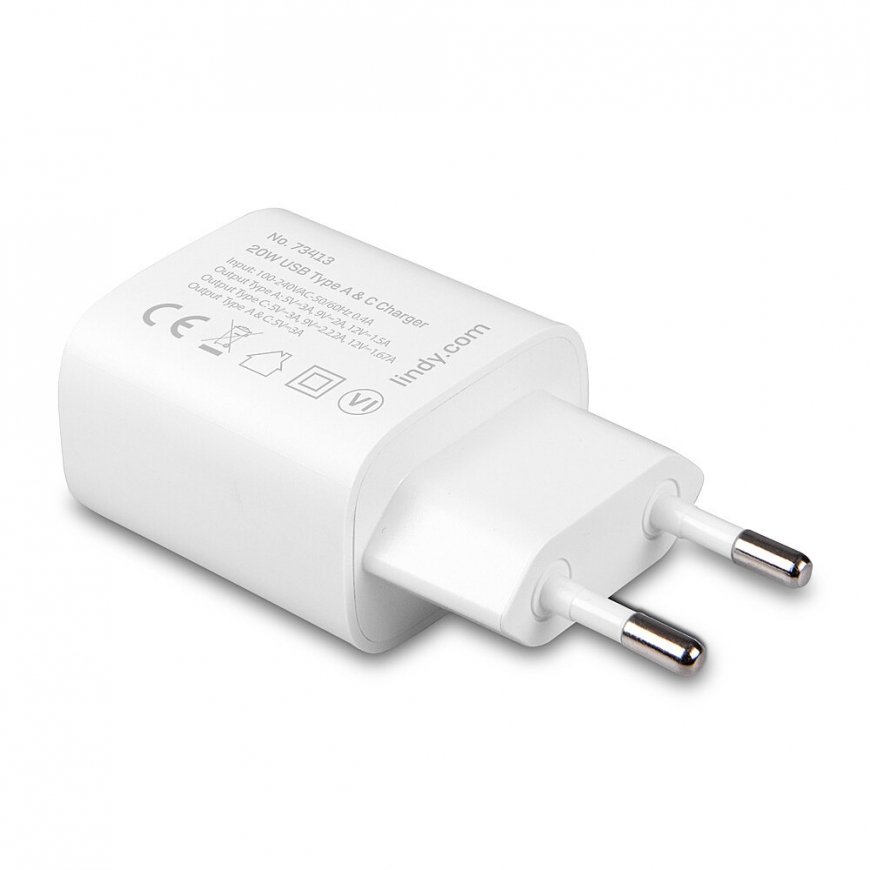 Lindy 73413 mobile device charger Universal White AC Fast charging Indoor – 2