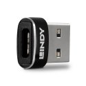 Lindy 41884 гендерный адаптер USB Type-A USB Type-C Черный