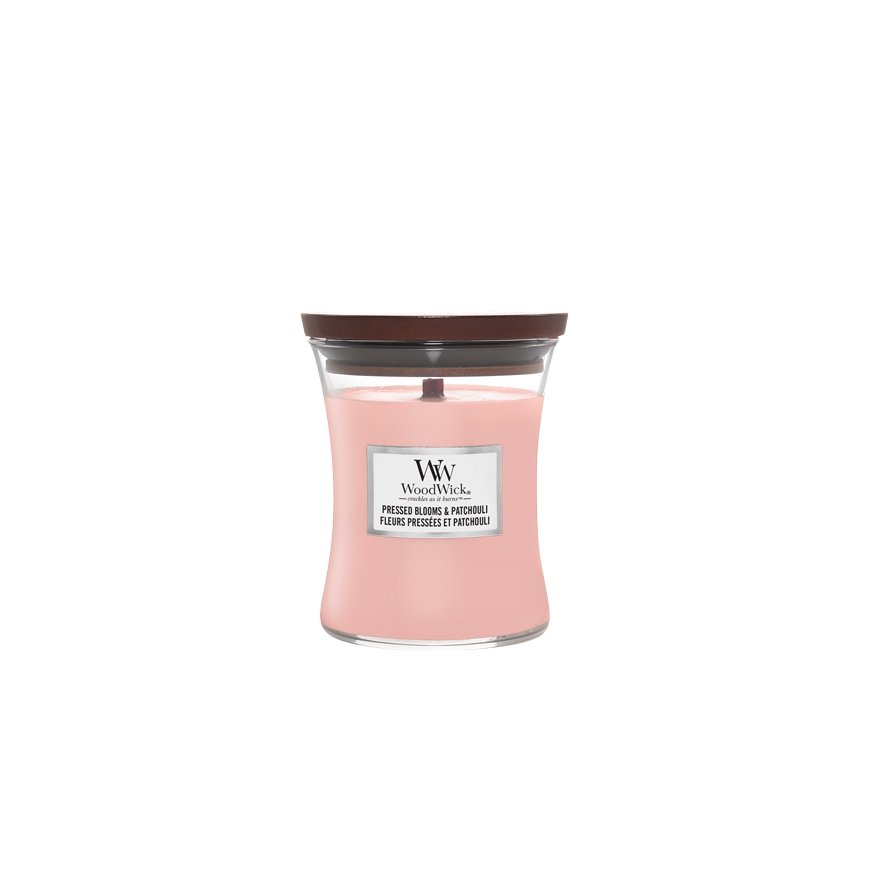 WoodWick Pressed Blooms & Patchouli Medium