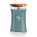 WoodWick Evergreen Cashmere vahaküünal Ümmargune Roheline 1 tk WoodWick Evergreen Cashmere vahaküünal Ümmargune Roheline 1 tk