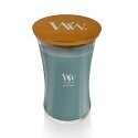 WoodWick Evergreen Cashmere vaska svece Apaļš Zaļš 1 pcs