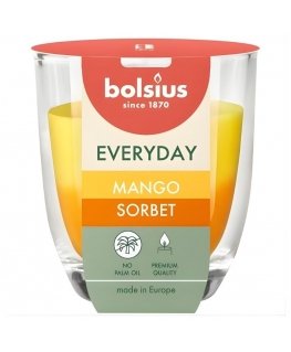 Bolsius Everyday Scented Candle 80x70mm Mango Sorbet