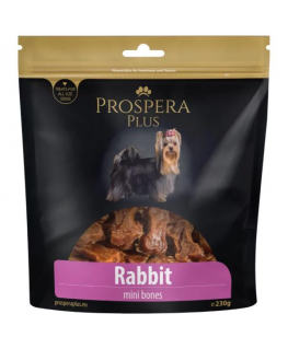 Gardums suņiem – Prospera Plus Rabbit Mini Bones, 230 g