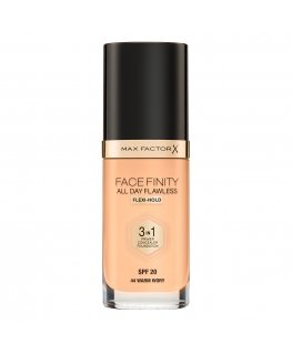 Max Factor Facefinity All Day Flawless 3 in 1 30 ml Pumppupullo Nestemäinen 44 Warm Ivory
