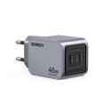 Ugreen 35008 PDA/mobīlo telefonu lādētājs Universāls Pelēks AC Ātrā uzlāde Iekštelpas Ugreen 35008 PDA/mobīlo telefonu lādētājs Universāls Pelēks AC Ātrā uzlāde Iekštelpas