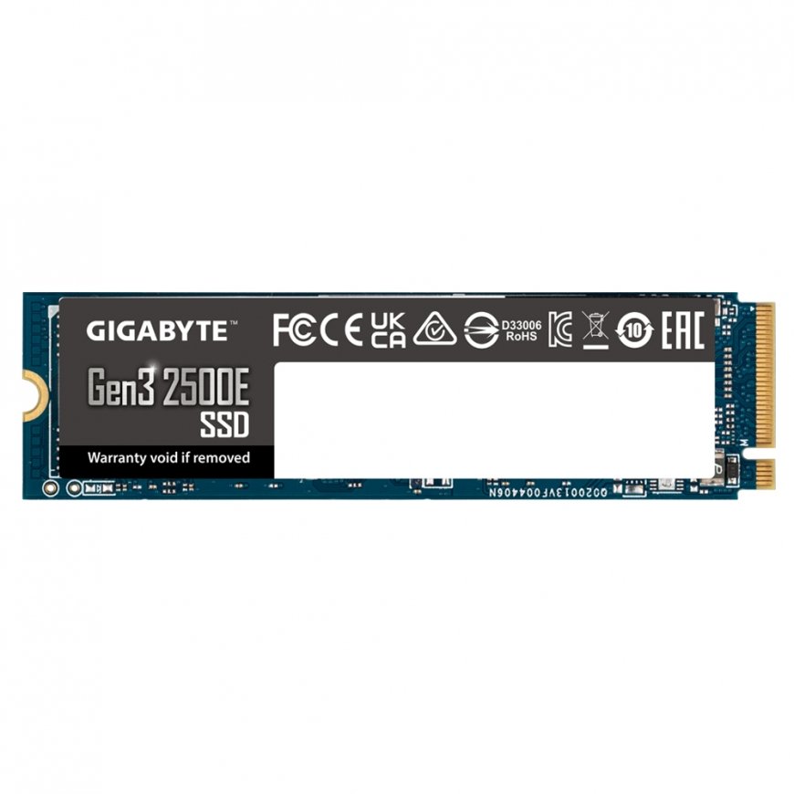 GIGABYTE Gen3 2500E SSD 1TB M.2 PCI Express 3.0 NVMe 3D NAND – 2