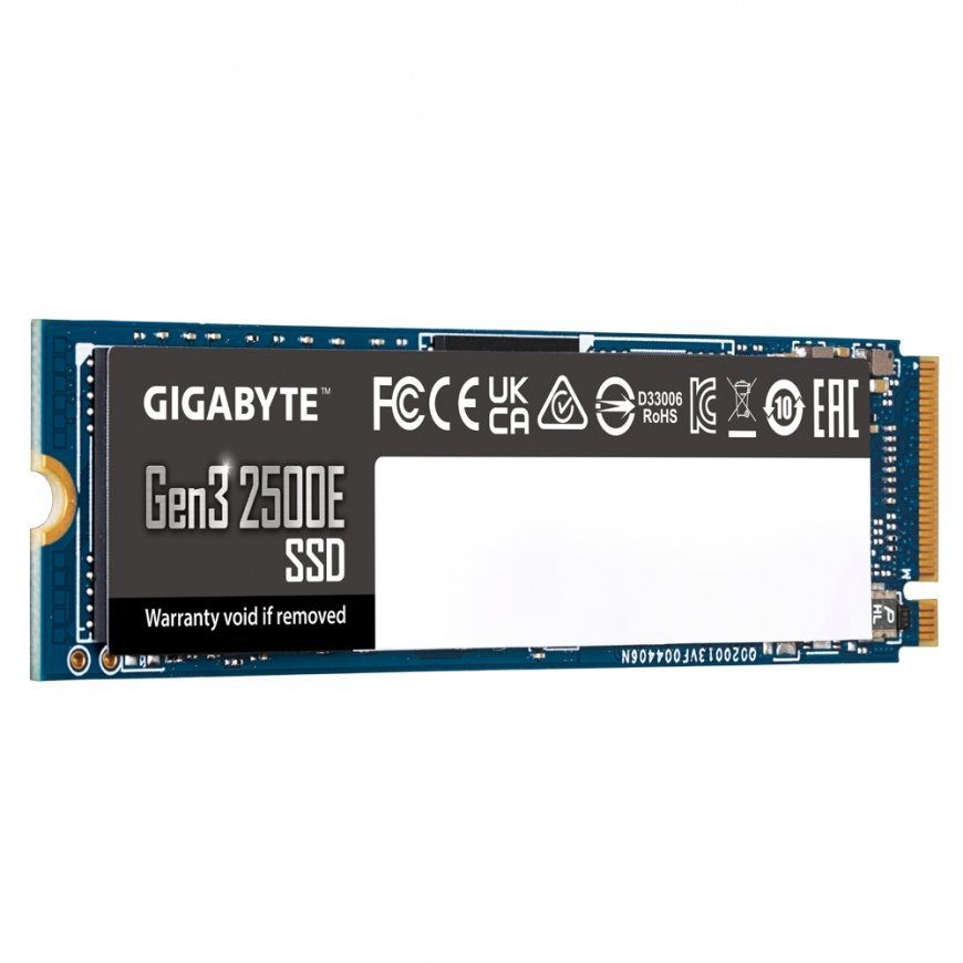 GIGABYTE Gen3 2500E SSD 1TB M.2 PCI Express 3.0 NVMe 3D NAND – 3