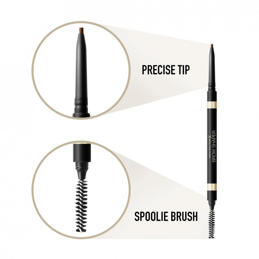 Max Factor Brow Shaper, 030 Deep Brown, 1g – 3