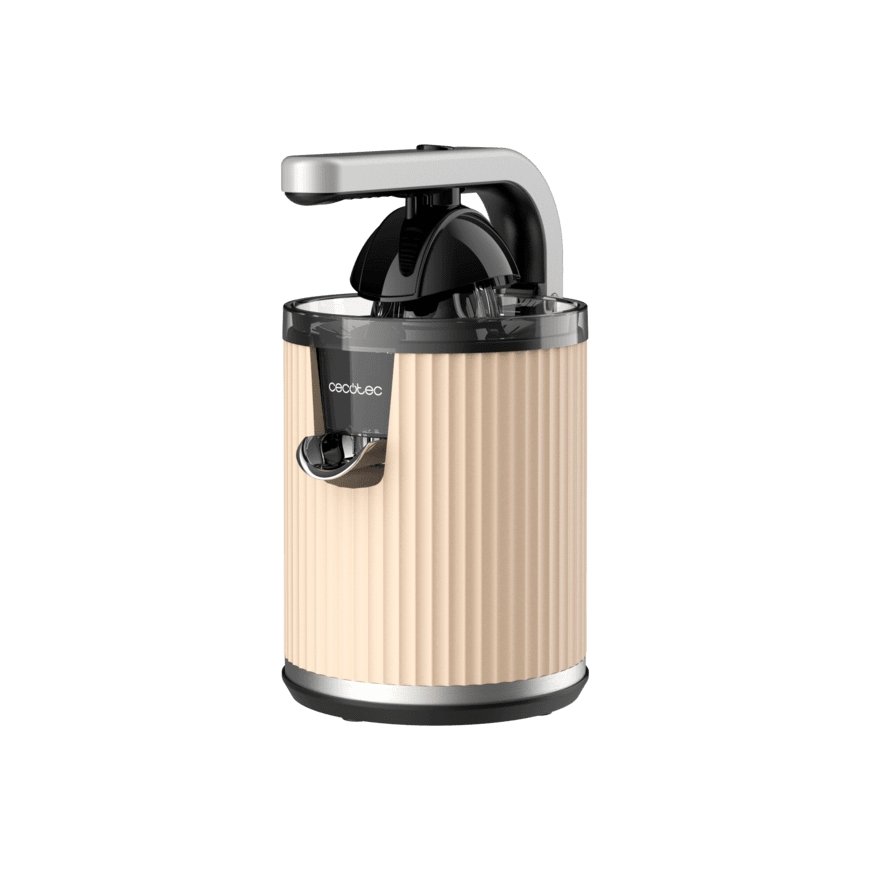Cecotec Xqueeze RetroJuice 600 Slow juicer 600 W Beige, Black, Stainless steel – 2