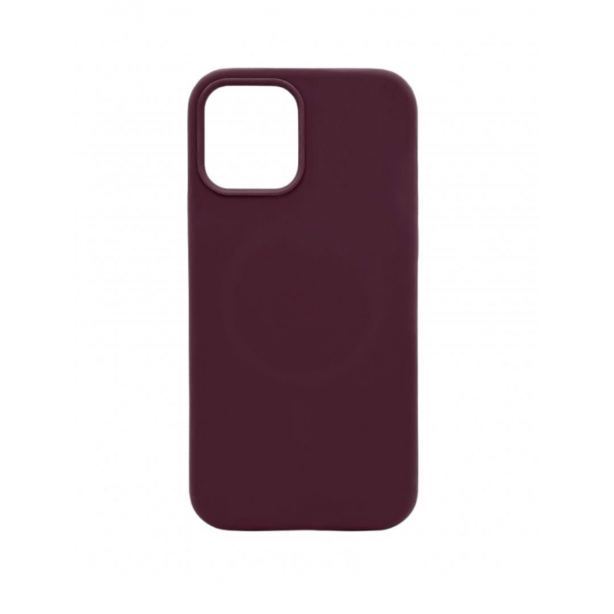 Evelatus Apple iPhone 13 Pro Max Premium Magsafe Soft Touch Silicone Case Plum