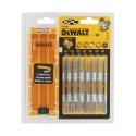 DeWALT DT2298-QZ siaurapjūklio ir peilinio pjūklo ašmenys Tiesinio pjūklo geležtė 14 vnt DeWALT DT2298-QZ siaurapjūklio ir peilinio pjūklo ašmenys Tiesinio pjūklo geležtė 14 vnt