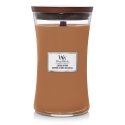 WoodWick Santal Myrrh vahakynttilä Sylinteri Meripihka, Sitruuna, Puu Ruskea 1 kpl WoodWick Santal Myrrh vahakynttilä Sylinteri Meripihka, Sitruuna, Puu Ruskea 1 kpl