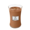 WoodWick Santal Myrrh vahakynttilä Sylinteri Meripihka, Sitruuna, Puu Ruskea 1 kpl WoodWick Santal Myrrh vahakynttilä Sylinteri Meripihka, Sitruuna, Puu Ruskea 1 kpl