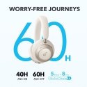Soundcore Space One Pro Headset Wireless Head-band Calls/Music Bluetooth White Soundcore Space One Pro Headset Wireless Head-band Calls/Music Bluetooth White