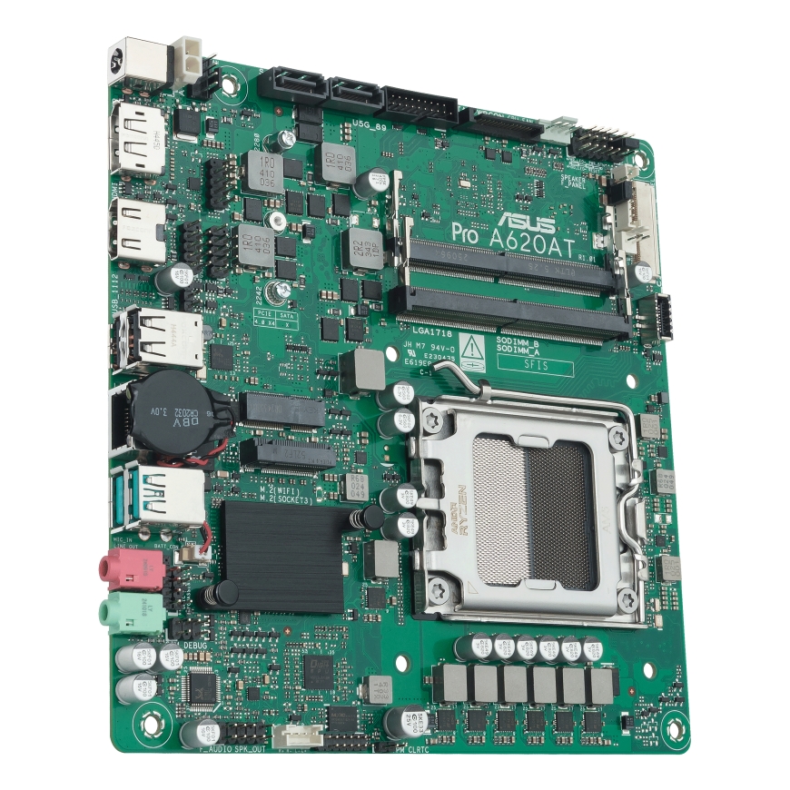 ASUS 90MB1L5M-M0EAYC motherboard AMD A620A Socket AM5 mini ITX – 5