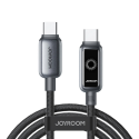 Joyroom S-A55 StarFlight cable 100W USB-C - USB-C 1.2m - black Joyroom S-A55 StarFlight cable 100W USB-C - USB-C 1.2m - black