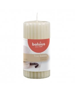 Bolsius True Scents Scented Candle 120x58mm Vanilla