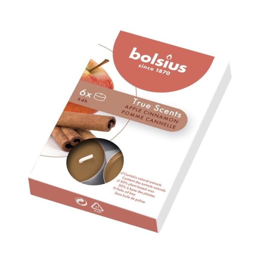Bolsius True Scents Aromātiskās Tējas Sveces