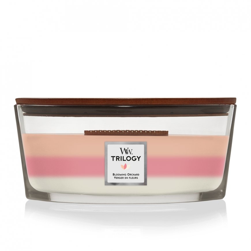 WoodWick Blooming Orchard Trilogy Ellipse vaska