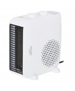 Adler AD 7725W ruumisoojendi Hoonesisene Valge 2000 W Elektriline soojapuhur