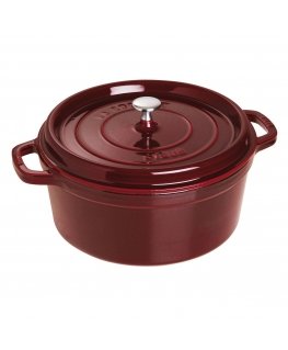 ZWILLING STAUB LA COCOTTE 6,7 L Apaļš Čuguna Cepamtrauks sautējumiem