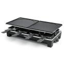 Rommelsbacher RCS 1350 raclettepannu 8 henkilö(t) 1350 W musta, Ruostumaton teräs