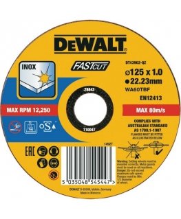 DeWALT DT43902-QZ kampinio šlifuoklio priedas Pjovimo diskas
