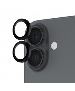 PanzerGlass ® Hoops® Camera Lens Protector Black iPhone 17 | iPhone 16 | 16 Plus Skaidri ekrano apsauga Apple 1 vnt