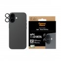 PanzerGlass ® Hoops® Camera Lens Protector Black iPhone 17 | iPhone 16 | 16 Plus Caurspīdīgs ekrāna 