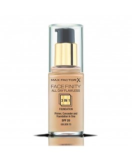 Max Factor Facefinity All Day Flawless 3 in 1 30 ml Бутылка с помпой Крем Golden 075