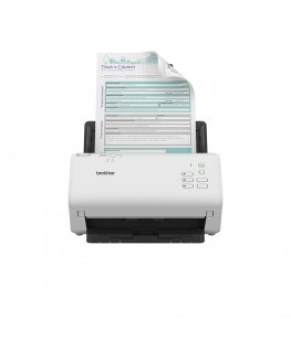 Brother ADS-4300N skeneris ADF skeneris 600 x 600 DPI A4 Melns, Balts
